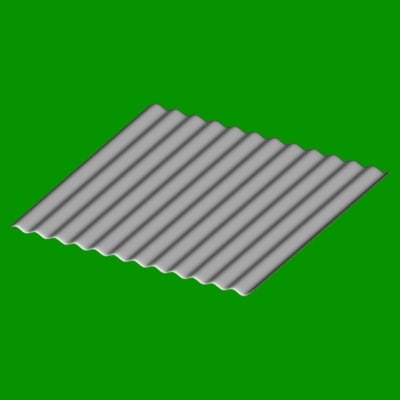 3D модель Рифленое железо - TurboSquid 359540