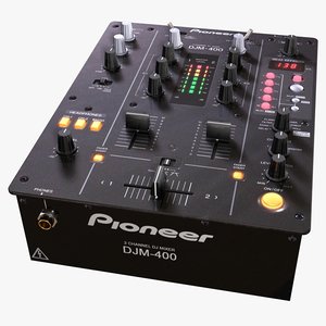 djm-400 mixing board c4d