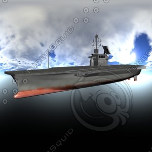 nimitz aircraft carrier 3d model