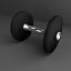 dumbells gym 3d model