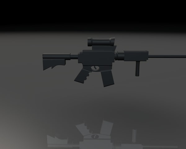 3d basic m4 model