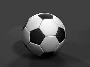 3d soccer ball 2 model