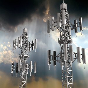 3ds telecommunication cell tower