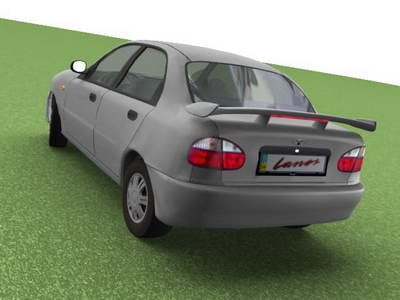 Daewoo lanos 3d