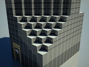 trump tower skyscrapers 3d max