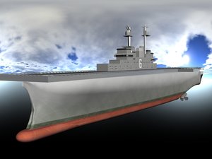 lhd carrier ship 3d model