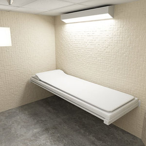prison cell 3d model