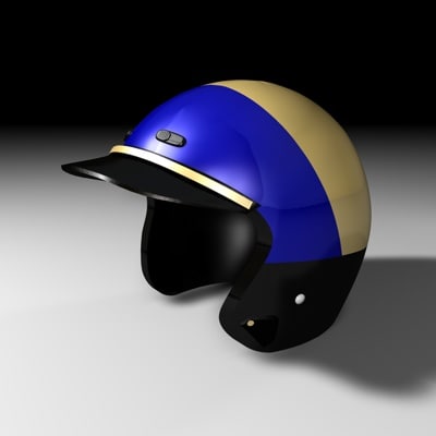 3d model of police helmet