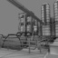 3d model refinery construction