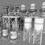 3d model refinery construction