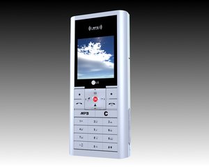 mobile lg 3d model