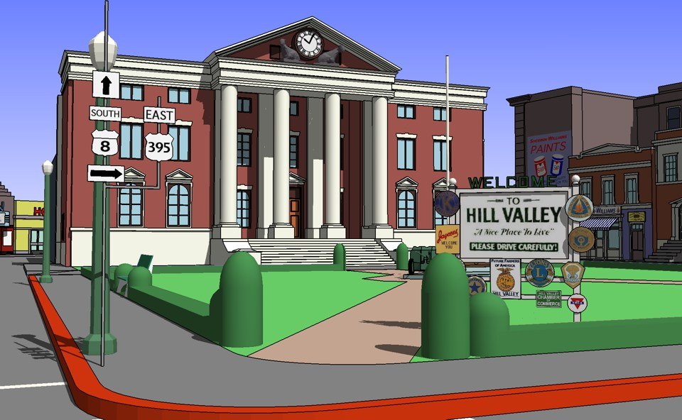 Hill Valley Clock Tower Simcity 3000 Files Simtropolis