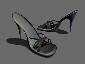 sexy shoes 3d model