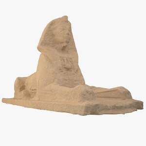 3d sphinx egyptian