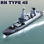 nato ships frigate navy 3d model