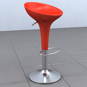 bombo stool 3d model