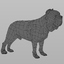 dog 3 bulldog mastiff 3d model