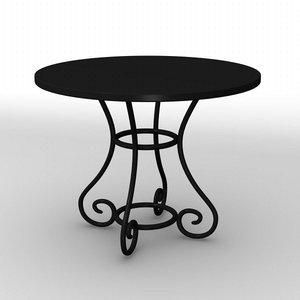 3ds max antique table