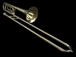 3d musical instrument trombone model