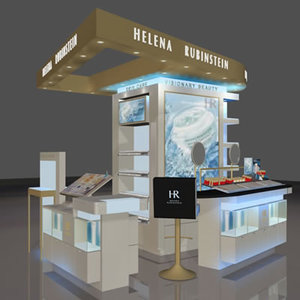 3d model loreal hr stand
