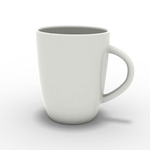 3d coffee mug model