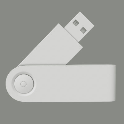 3ds max realistic usb flash drive