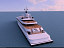 3ds max pelorus super yacht