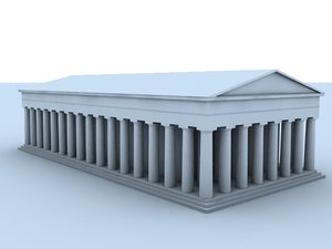3d acropolis bulding