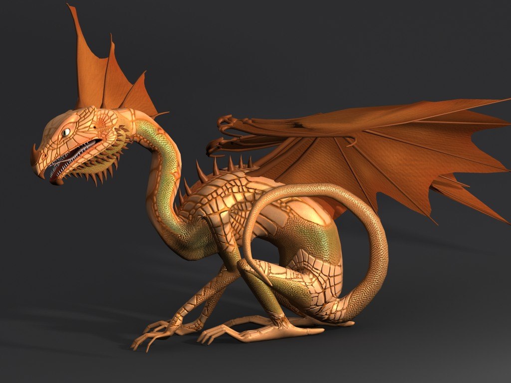 Dragon Rigged Polys 3d Model - vrogue.co