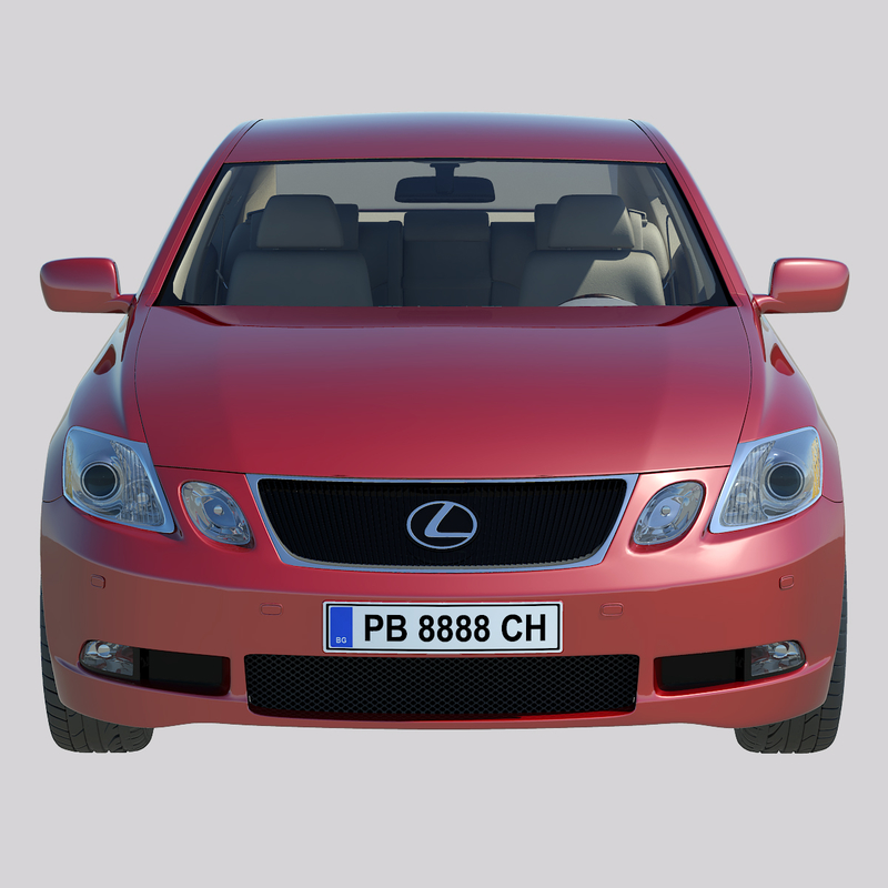 レクサスGS3Dモデル - TurboSquid 367491