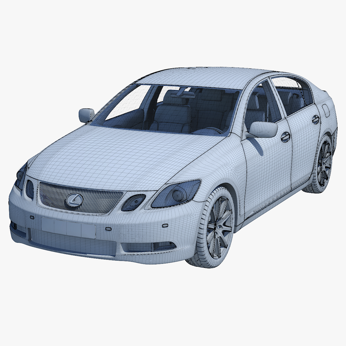レクサスGS3Dモデル - TurboSquid 367491