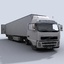 refrigerated transport truck 3ds