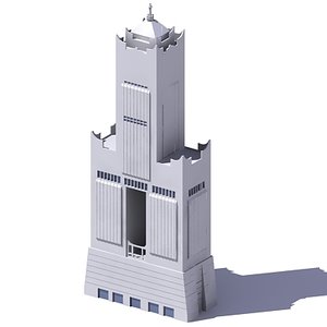 3d model tuntex 85 sky tower