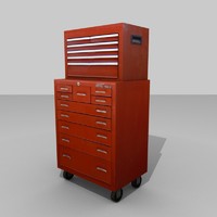 2 Toolboxes 3d model
