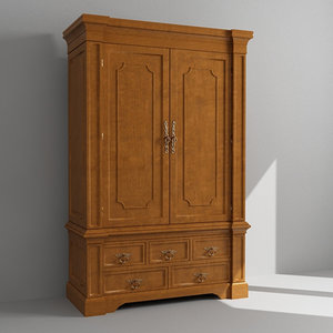 3d Armoire Models Turbosquid