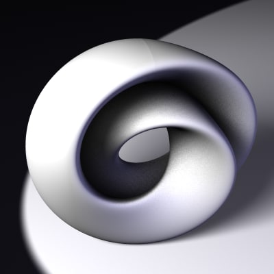 double mobius 3d model