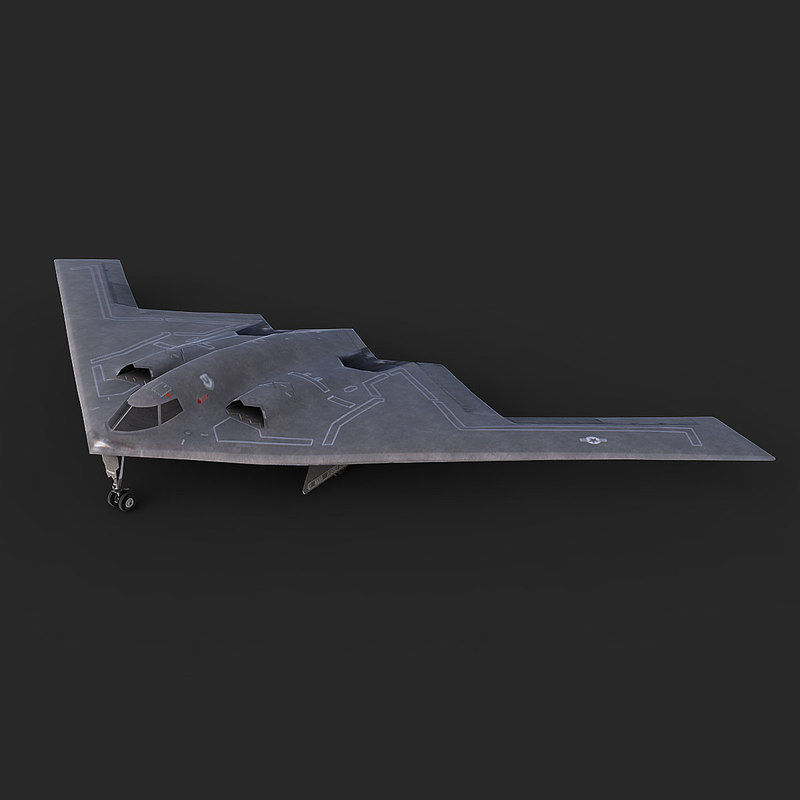 3d Model B-2 Spirit Stealth Bomber