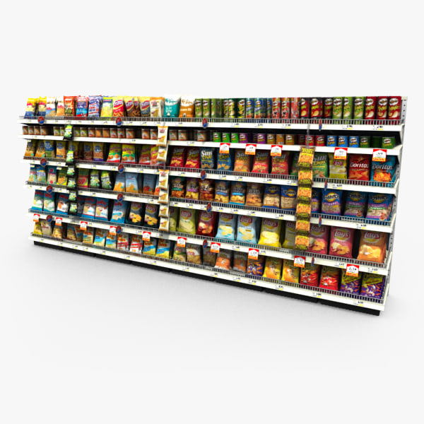 grocery shelves retail max