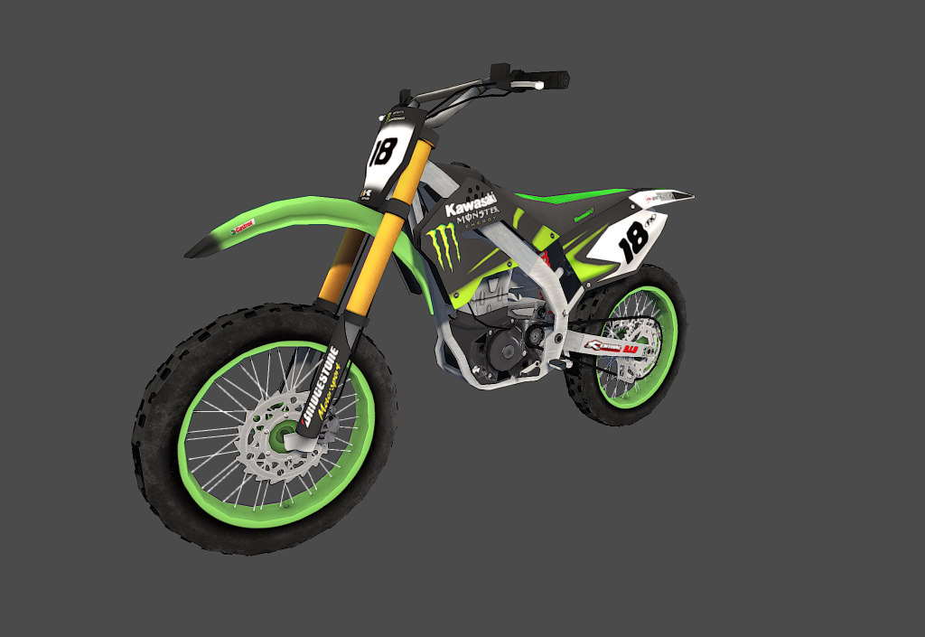 3d dirt bike builder