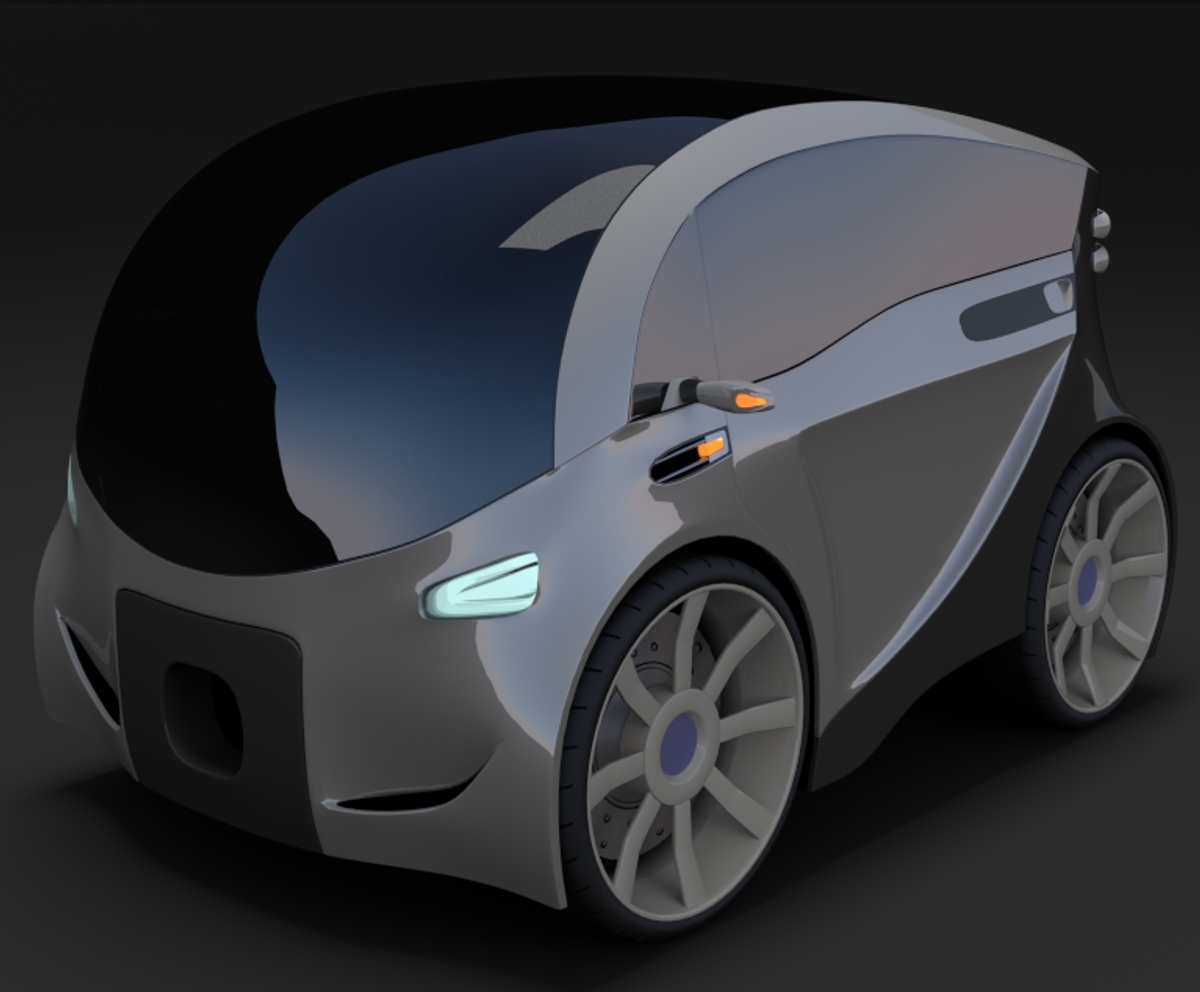 3ds Electric Concept Car