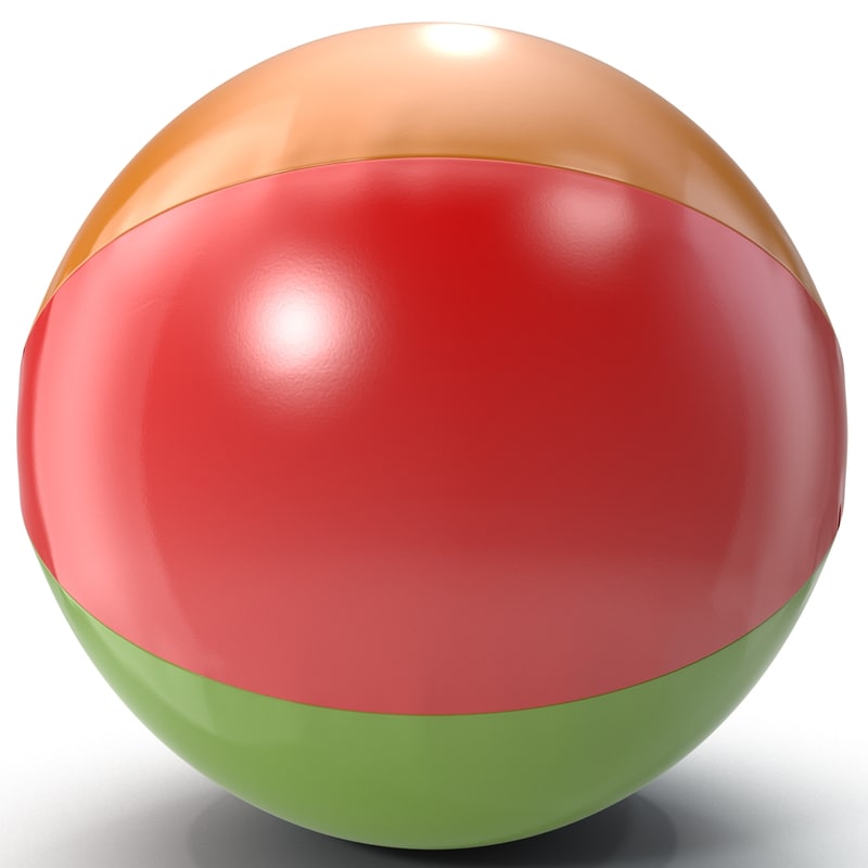 3d beach ball