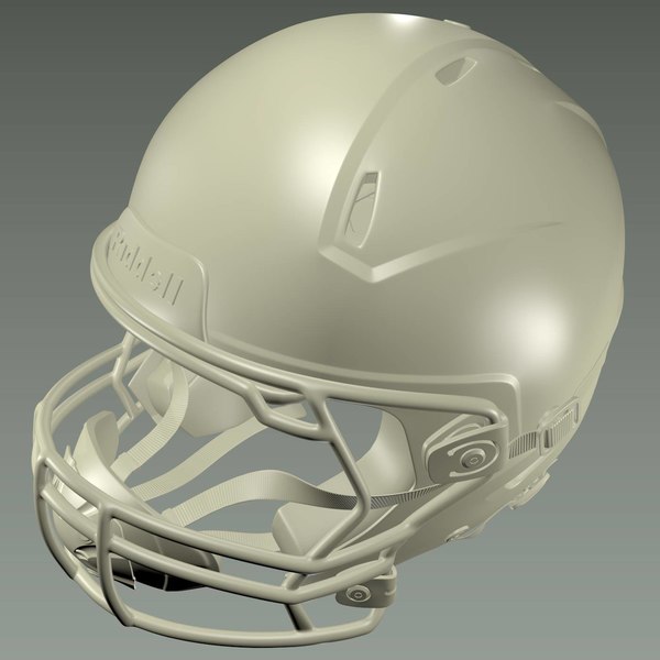 3D Blender helmet football head