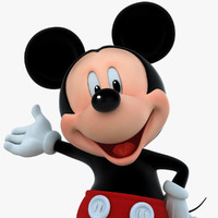 Mickey Mouse 3D Models for Download | TurboSquid