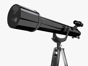 3d model telescope omni