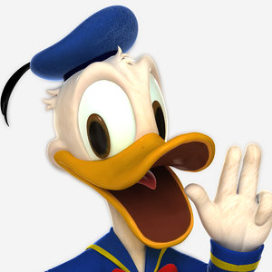 3ds max donald duck