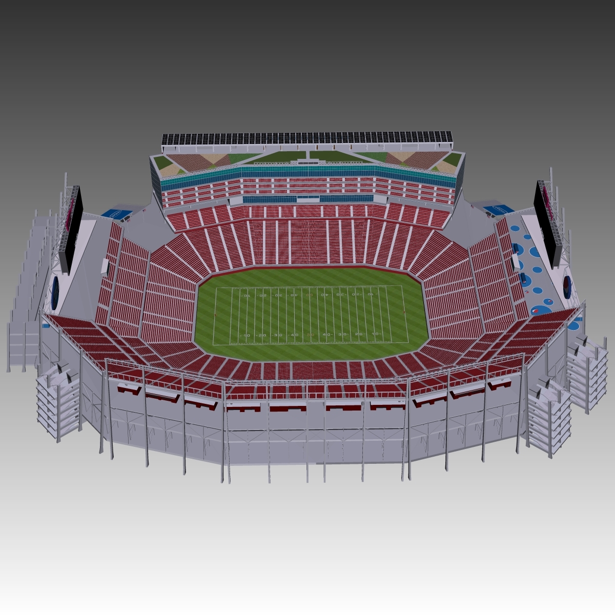 levi s stadium seats 3d 3ds