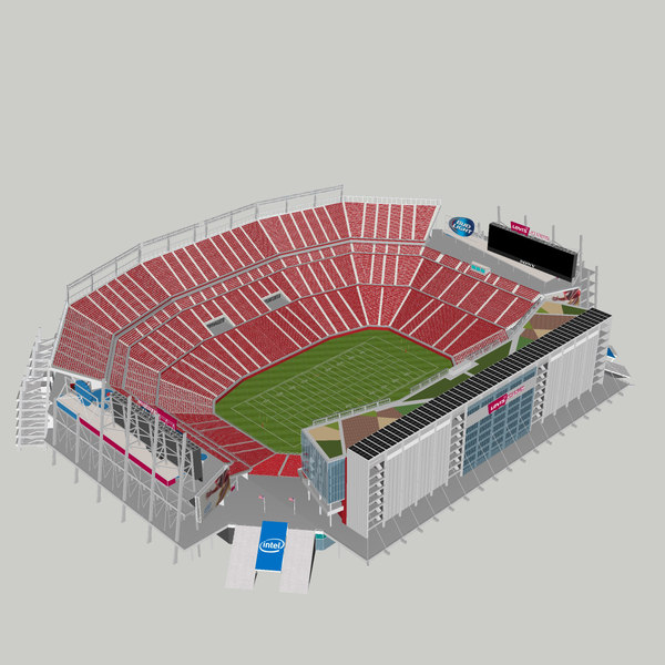 levi s stadium seats 3d 3ds