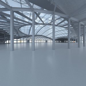 base arena interior 3d model
