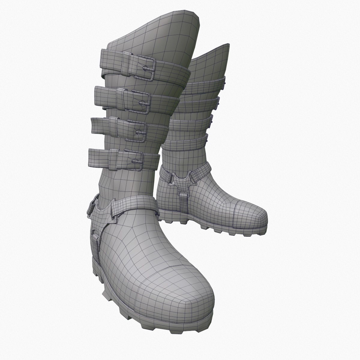 boots 3d model