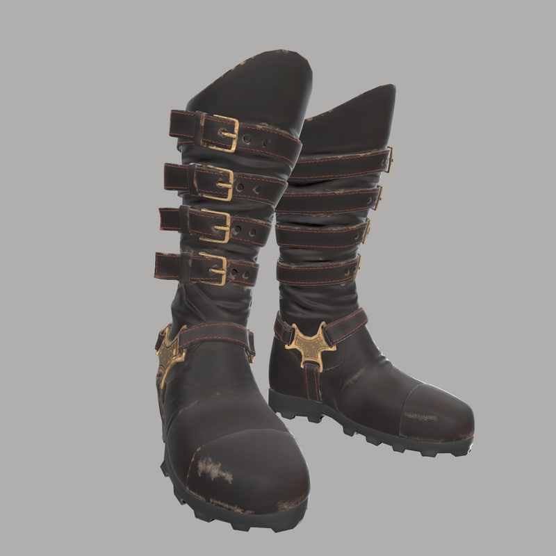 boots 3d model